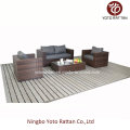 Loveseat de mimbre con Teatable para exterior (1205)